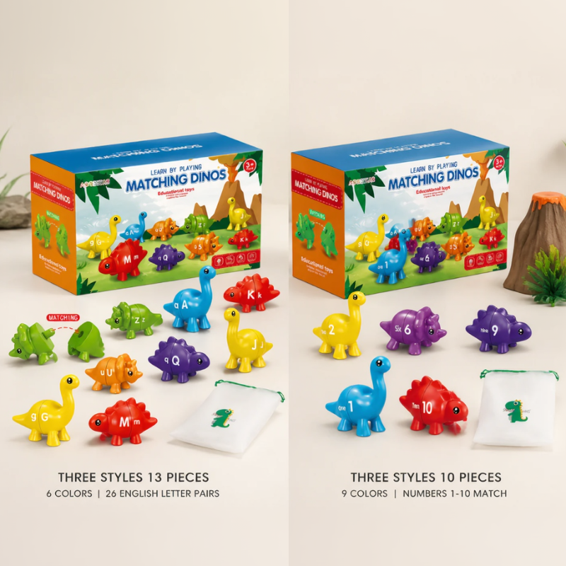 EduDino – Interaktivt & kreativt – Alfabet, former og tal med dinosaurer