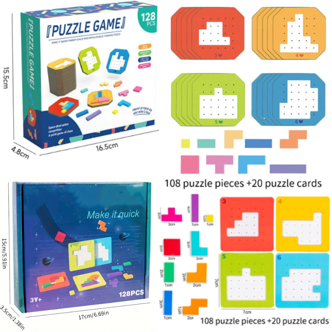 Tangram Puzzle™ - Hjernebryder - Tænkepuslespil