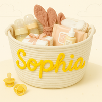 Thumbnail for CuddleBasket – Sød & personlig – Personlig blekurv