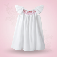 Thumbnail for Floral Dress – Let og luftig – Pige-kjole med flagrende ærmer