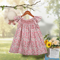 Thumbnail for Floral Dress – Let og luftig – Pige-kjole med flagrende ærmer