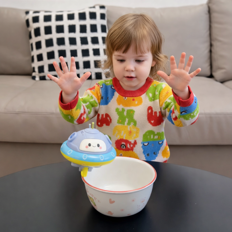 Tightrope Walking UFO Toy – Interaktivt og fascinerende – Balanserobot-legetøj