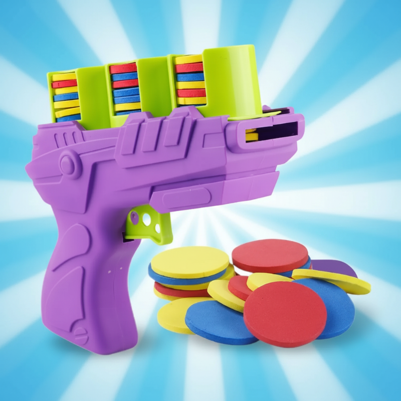 FunGun – Sikkert og lærerigt – Skudspil-sæt af skumgummi