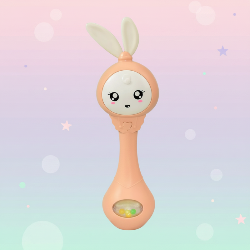Fun Animal Rattle – Munter & lærerig – Rangle til babyer