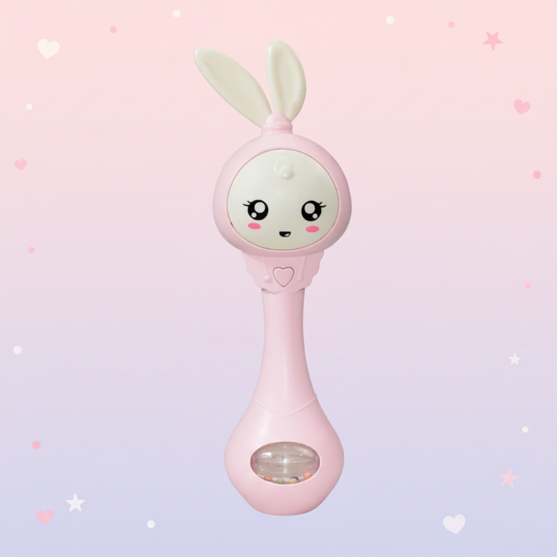 Fun Animal Rattle – Munter & lærerig – Rangle til babyer
