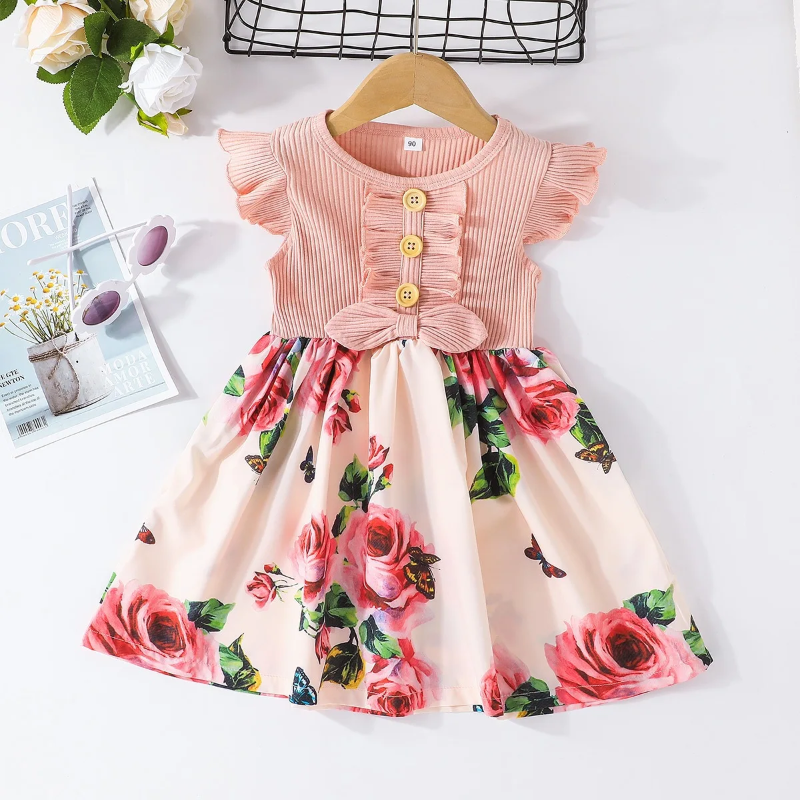 Garden Dress – Sommer & Frisk – Blomsterkjole til piger