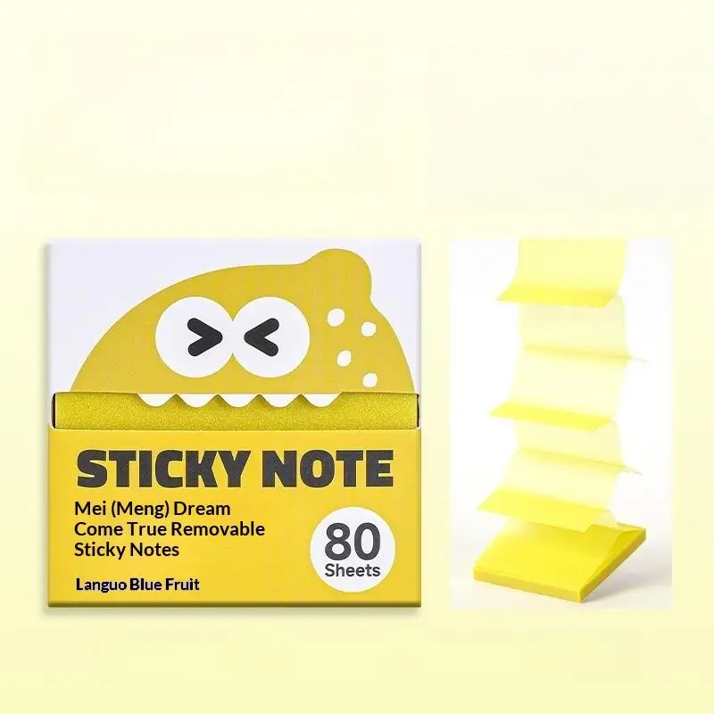 MemoBuddy – Farverig & Funktionel – Gennemsigtige Sticky Notes