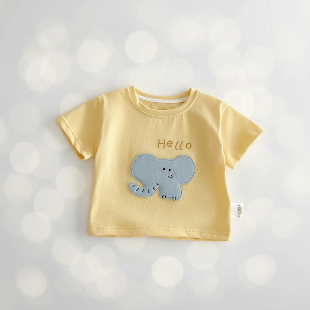 LittlePatch – Tegneserie & Sjov  – Børnet-shirt med tegneserie-patches