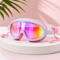 Thumbnail for AquaVision – Justerbar antidug- og UV-beskyttelse – Svømmebriller i silikone med ørepropper