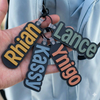 Custom Acrylic Keychain – Til tasker og nøgler –  Personlig nøglering