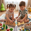 Capybara Train Toy – Legesygt & sødt – Tog med tryk