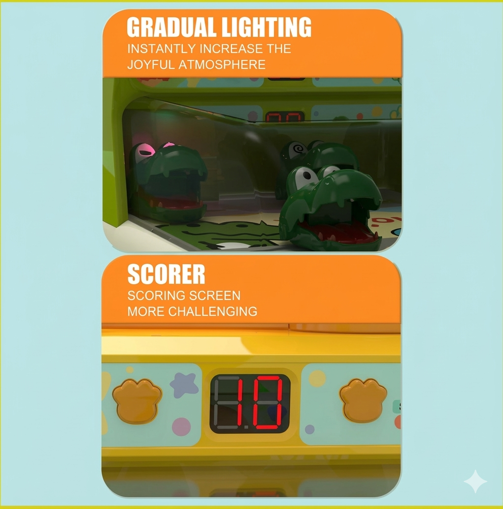 Crocodile Pinball Game – Interaktivt og legesygt – Krokodil-arkadespil