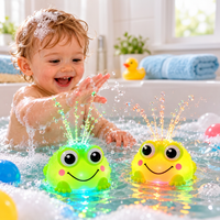 Thumbnail for FrogSplash – Munter & interaktiv – Automatisk vandfontæne