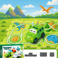 Thumbnail for Car Track™ - Byg, leg og opdag - sæt med legetøjsbiler
