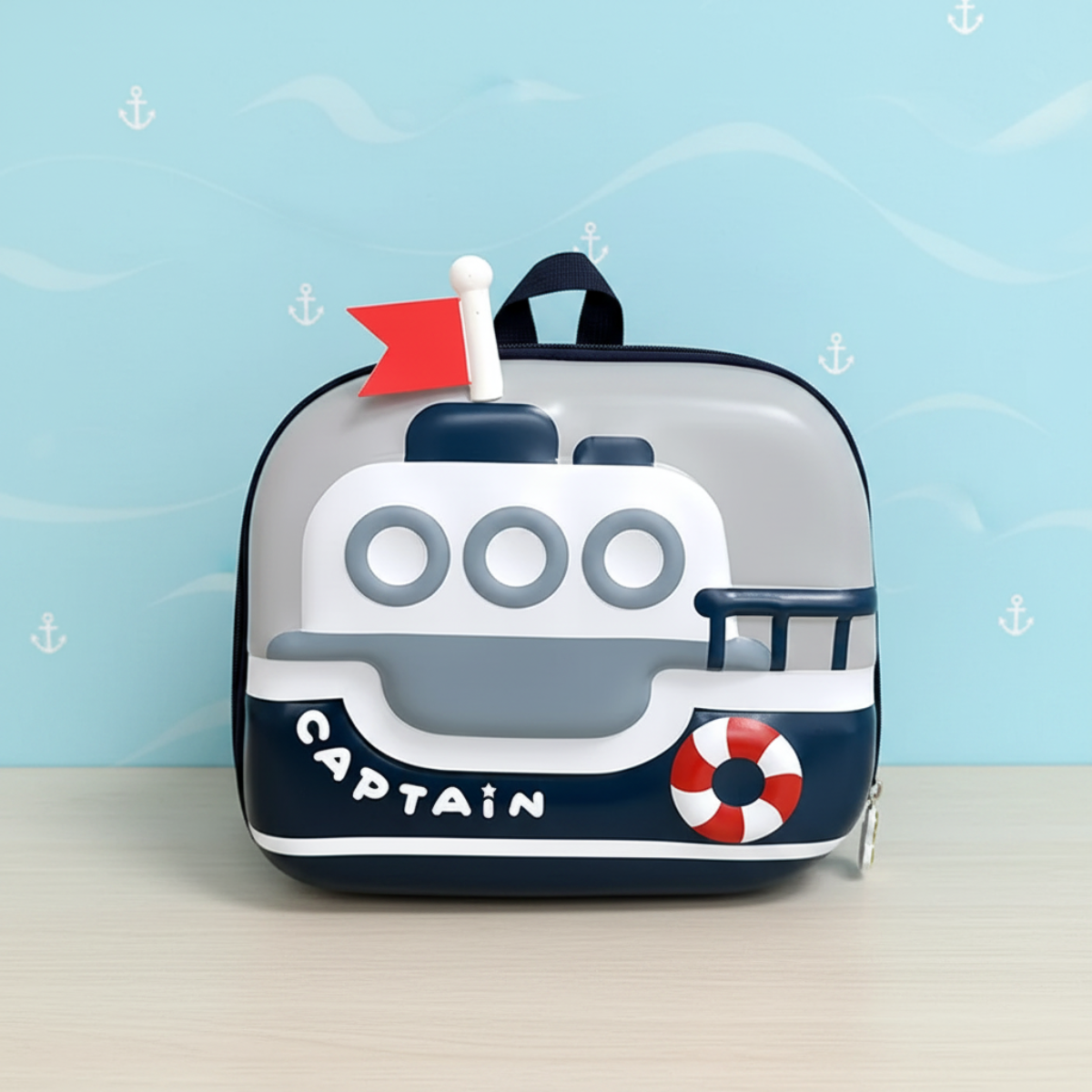 LittleCaptain – Sjovt & praktisk – Captain-rygsæk