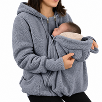 Thumbnail for MamaNest – Varm og praktisk – 2-i-1-bærejakke til mor og baby