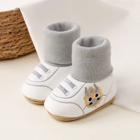 Thumbnail for LittleCloud – Hyggeligt & praktisk – varme babysko med høje sokker