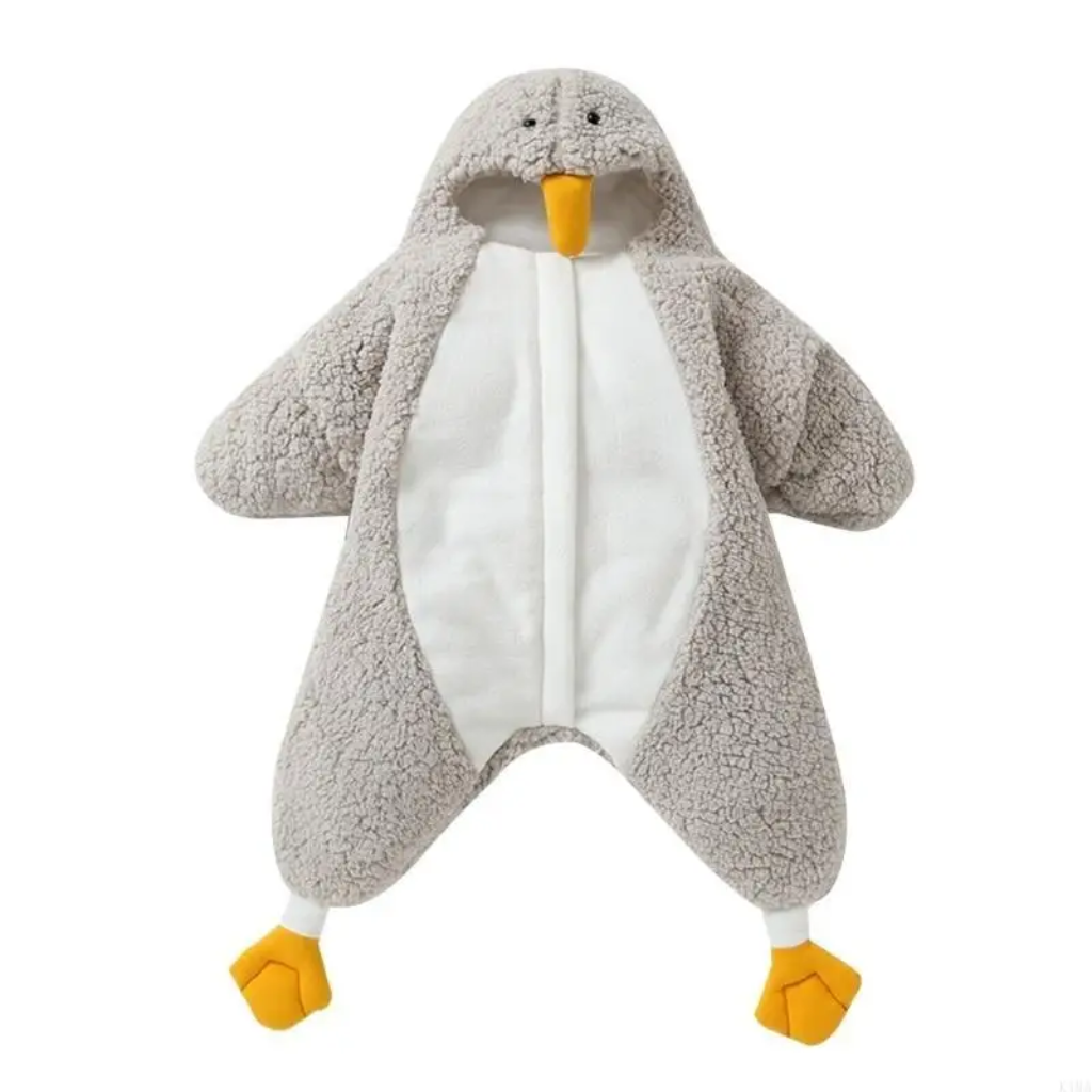 LittlePenguin – Blødt & varmt – Baby-pingvin-jumpsuit-sovepose