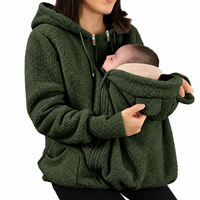Thumbnail for MamaNest – Varm og praktisk – 2-i-1-bærejakke til mor og baby