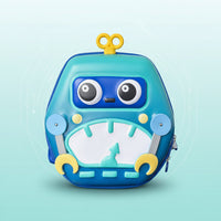 Thumbnail for MiniBot – Cool & praktisk – børnerygsæk med robotmotiv