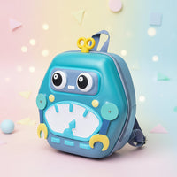 Thumbnail for MiniBot – Cool & praktisk – børnerygsæk med robotmotiv