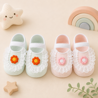 Thumbnail for SweetFeet – Blødt & sødt – babysokker med blomster og blonder