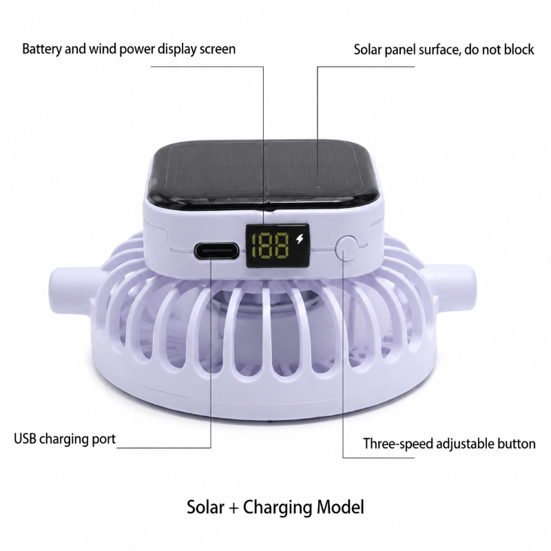HappyShade – Solbeskyttelse og afkøling – Sommerhat til børn med ventilator