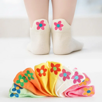 Thumbnail for PlayfulToes – Farbenfroh & weich – Kurze Kindersöckchen (5er-Set)