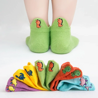 Thumbnail for PlayfulToes – Farbenfroh & weich – Kurze Kindersöckchen (5er-Set)