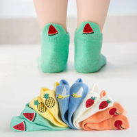 Thumbnail for PlayfulToes – Farbenfroh & weich – Kurze Kindersöckchen (5er-Set)