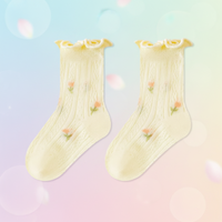 Thumbnail for HappyToes – Farverige & søde – babysokker (sæt med 5)