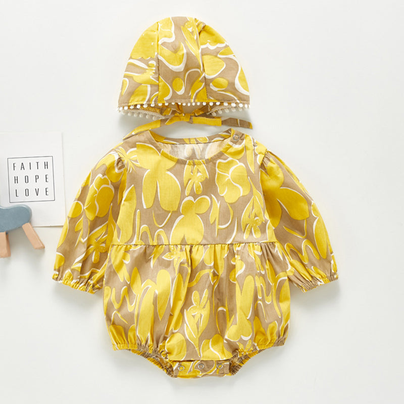 Mini Fashion™ - Lange ærmer - Romper til piger