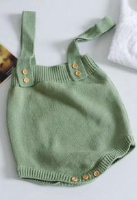 Thumbnail for Mini Fashion™ - Sød strikket baby-omper