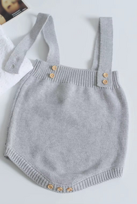 Thumbnail for Mini Fashion™ - Sød strikket baby-omper