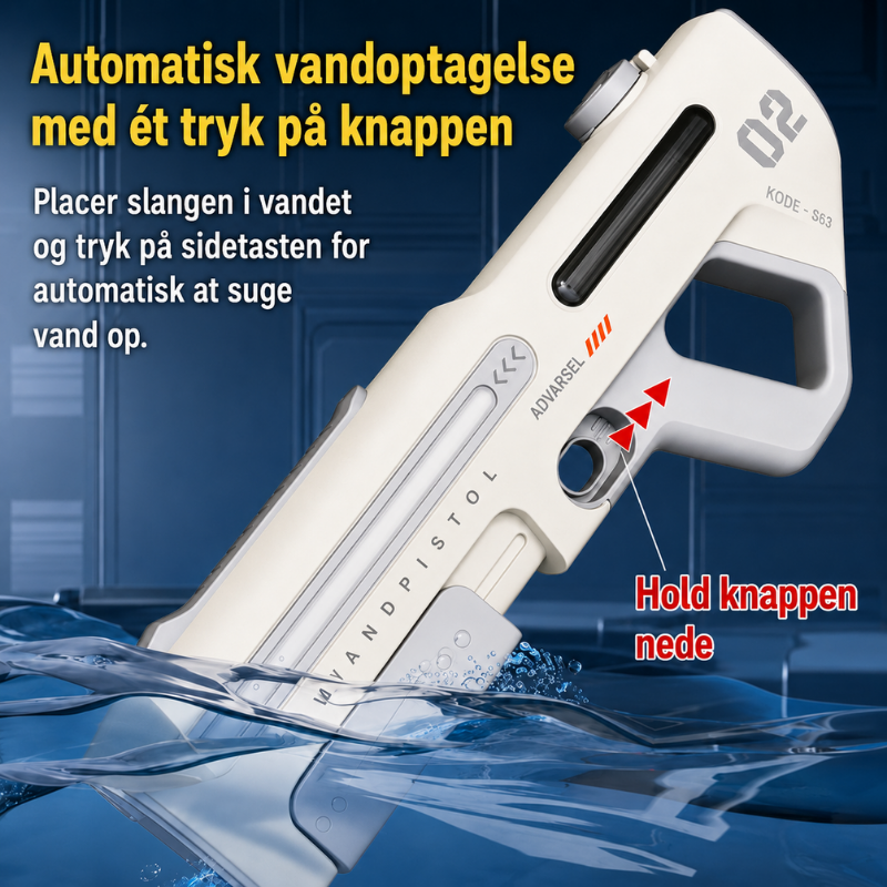Hydro Force - Kraftfuld og hurtig - vandpistol