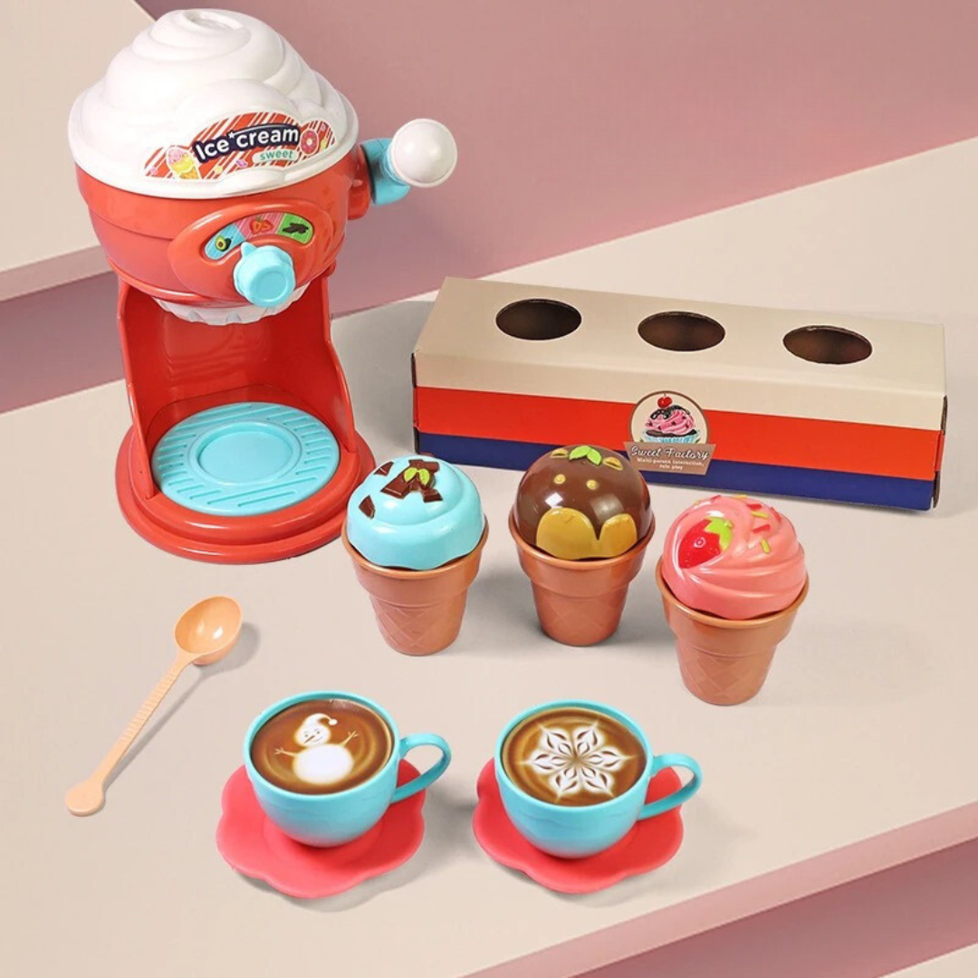 Ice Cream Maker Set™ - Små Ismestre - Ismaskine Legetøjssæt