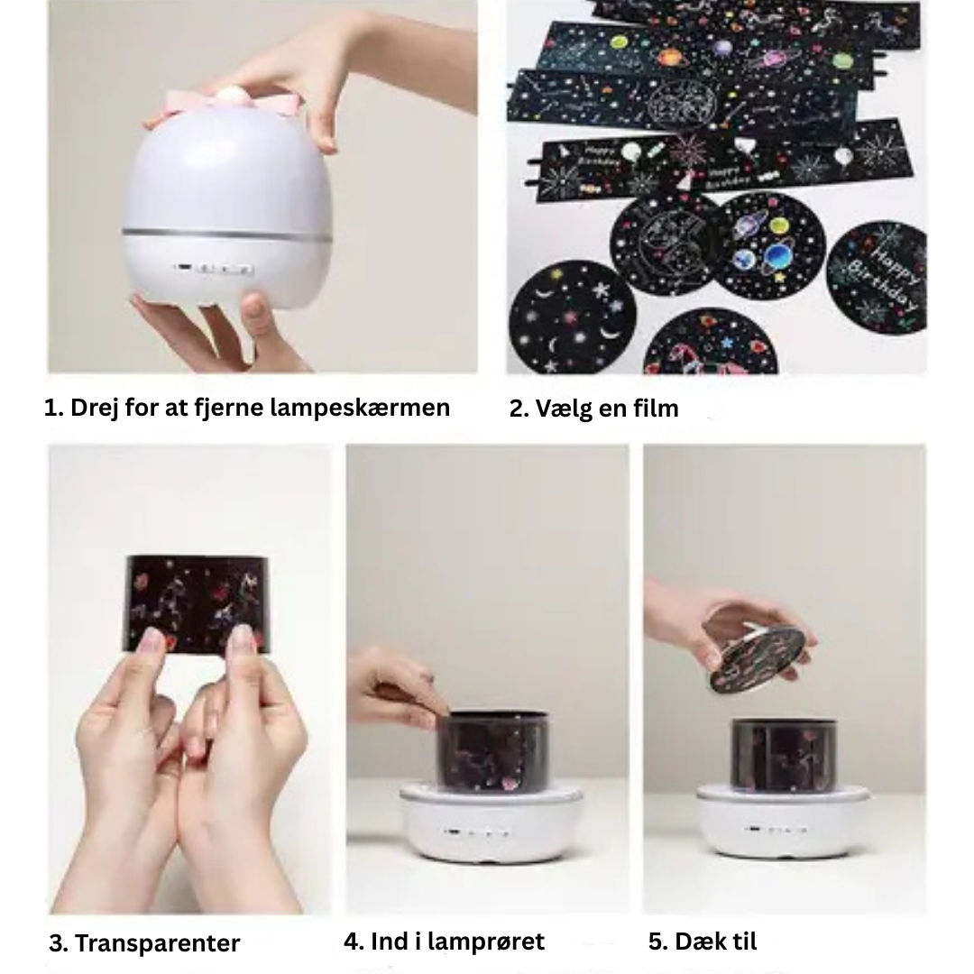 SkyProjector™ - Slap af, før du sover! - Unikt natlys
