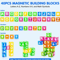 Thumbnail for LearnCube – Lærerigt & interaktivt – Magnetiske bogstav- og regnekuber