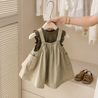 Thumbnail for LittleStar – Komfort & stil – Børnekjole med flæser til sommerlooket