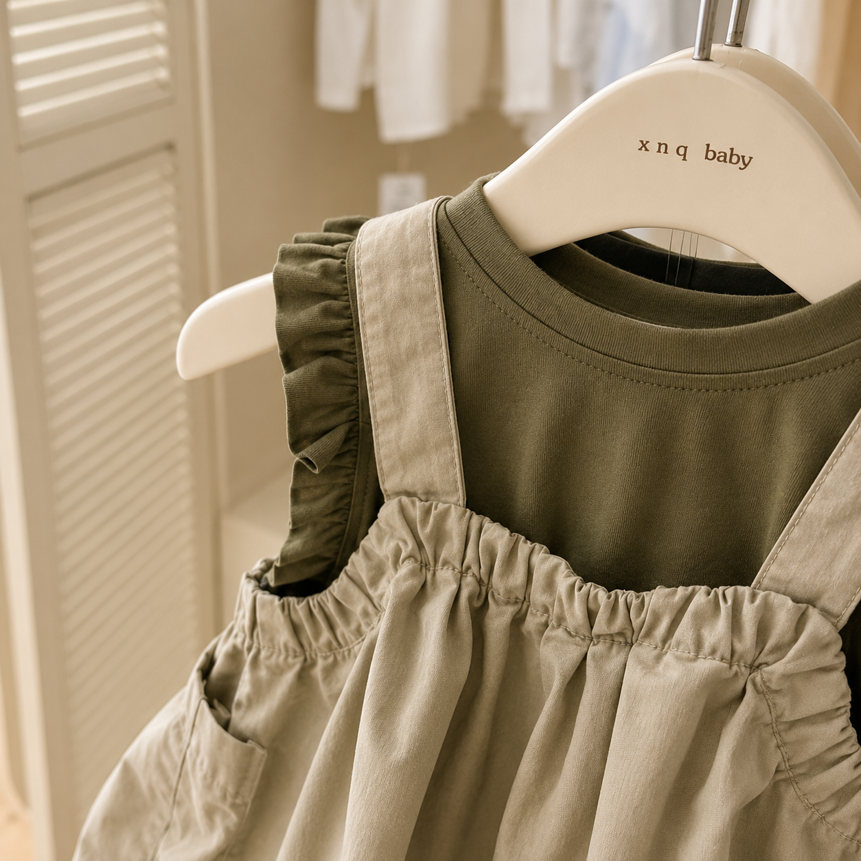 LittleStar – Komfort & stil – Børnekjole med flæser til sommerlooket