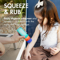Thumbnail for SunnyKids – Børnevenlig og sikker – genopfyldelig solcremeapplikator