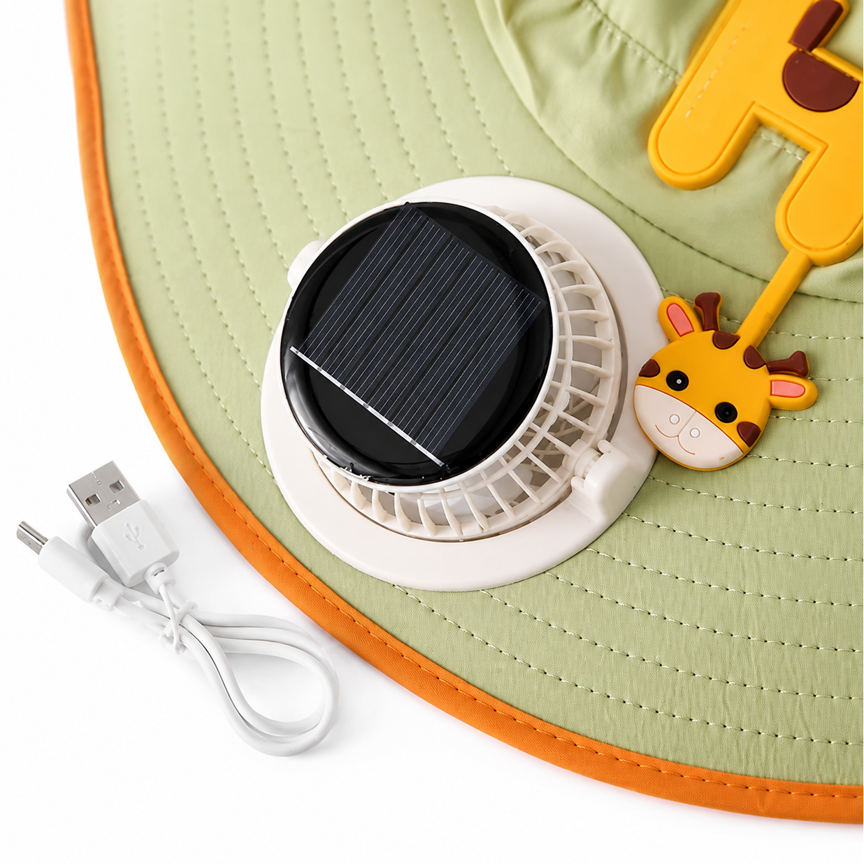 HappyShade – Solbeskyttelse og afkøling – Sommerhat til børn med ventilator