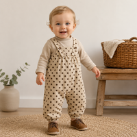 Thumbnail for BabyBloom – Sød & behagelig – Jumpsuit med prikket mønster