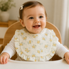 BabyBloom – Sødt & behageligt – Babyhagesmæk med flæsekant