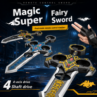 Thumbnail for AirBlade – Legende & interaktivt – fjernstyret flyvende legetøj med sværddesign