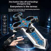 Thumbnail for AirBlade – Legende & interaktivt – fjernstyret flyvende legetøj med sværddesign
