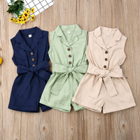 Thumbnail for LittleLady – Elegant & Trends – Jumpsuit med sløjfe i taljen