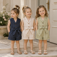 Thumbnail for LittleLady – Elegant & Trends – Jumpsuit med sløjfe i taljen