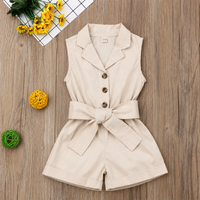 Thumbnail for LittleLady – Elegant & Trends – Jumpsuit med sløjfe i taljen