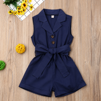 Thumbnail for LittleLady – Elegant & Trends – Jumpsuit med sløjfe i taljen